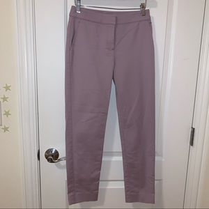 St John Lavender Purple Ankle Dress Pants Trousers